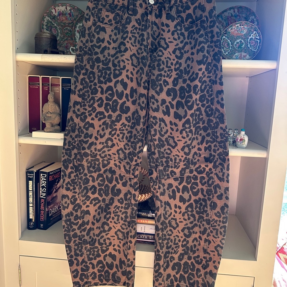 Leopard Print Pants